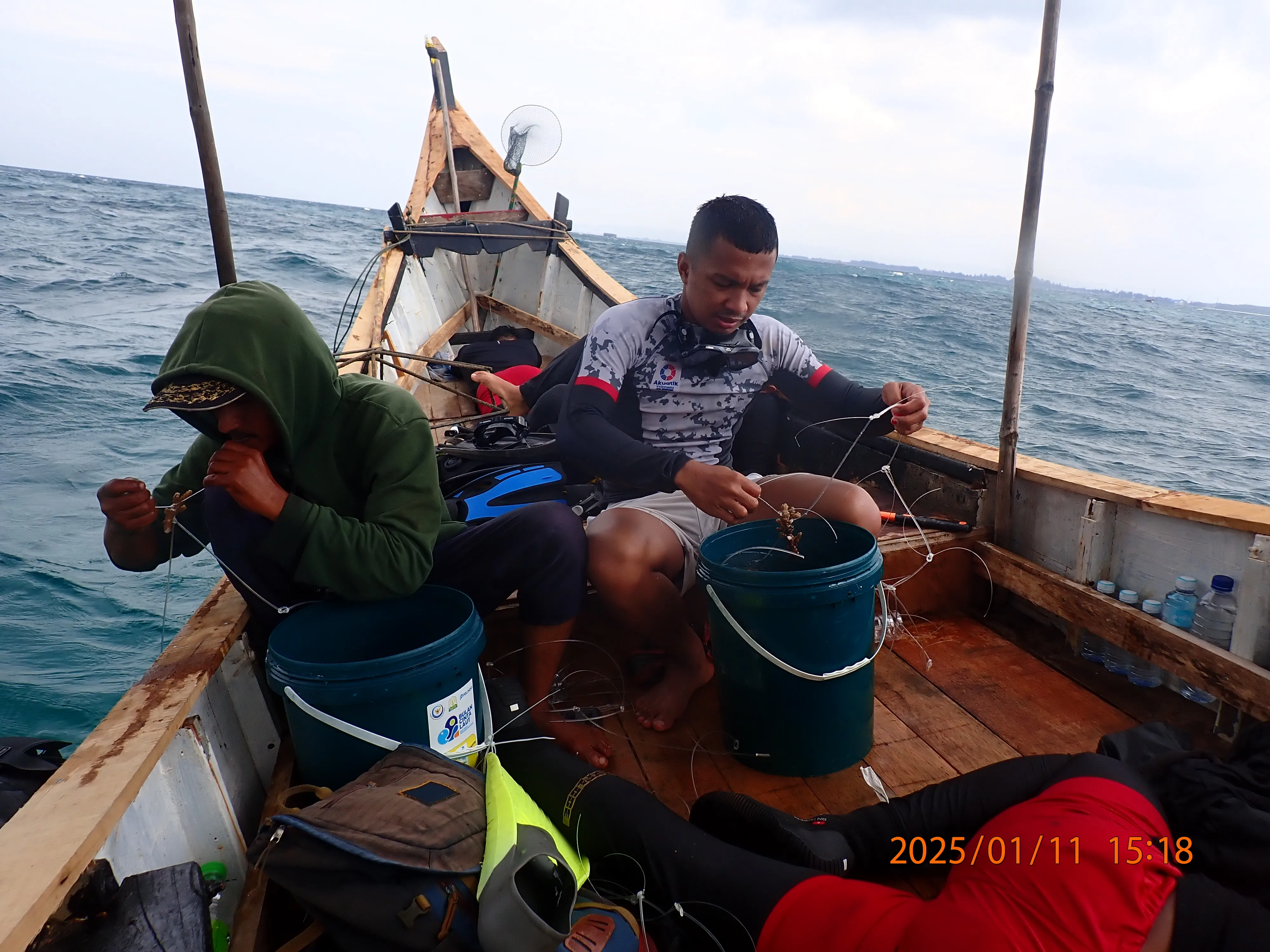 Aceh Aquatic Youth members collaborating with partners
